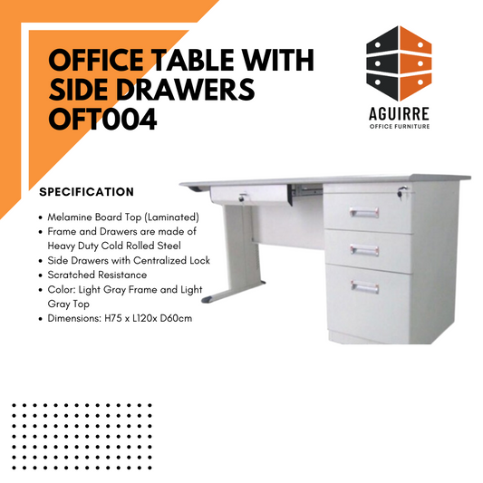 Office Table with Drawers OFT004
