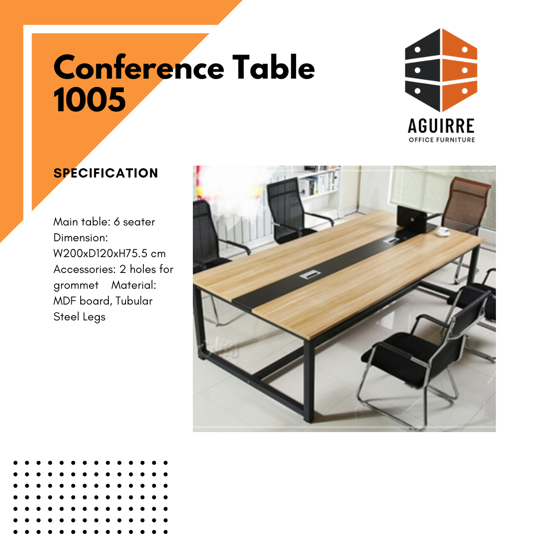 6 Seater Customize Conference Table 1005