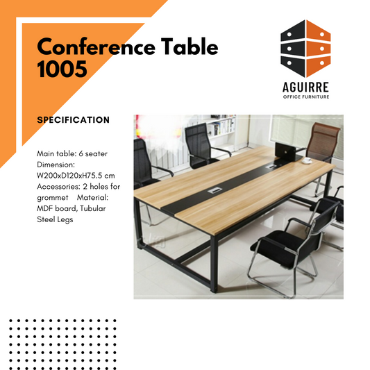 6 Seater Customize Conference Table 1005