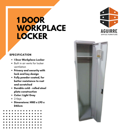 1 DOOR WORKPLACE LOCKER