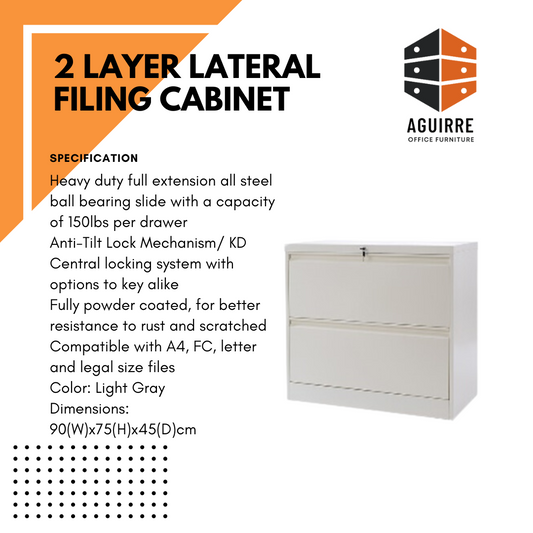 2D LATERAL FILING CABINET